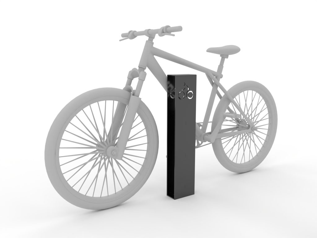 Bicicletero Tabuk metálico para 2 bicicletas - Inducrom